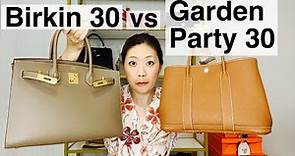 Hermes Garden Party 30 vs Birkin 30 vs Garden Party 36 | leather, wear & tear | luxuryinModeration