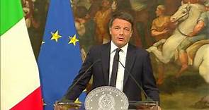 Conferenza Stampa del presidente del Consiglio Renzi (05/12/2016)