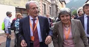 Flavia Franzoni a Trento, l’ultima uscita pubblica accanto a Romano Prodi