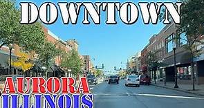 Aurora - Illinois - 4K Downtown Drive