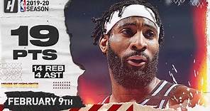 Andre Drummond CAVALIERS DEBUT 19 Pts 14 Reb Full Highlights vs Clippers | February 9, 2020