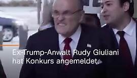 Rudy Giuliani meldet Konkurs an
