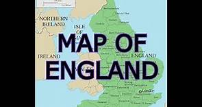 MAP OF ENGLAND