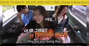 Mijoo and Heo Ung (Sixth Sense Interaction)