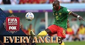 Cameroon's Vincent Aboubakar pulls off a MAJESTIC chip shot in the 2022 FIFA World Cup