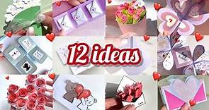 12 ideas | DIY Birthday Gift Ideas | Cute Gifts | Easy Present Ideas