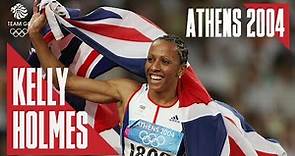 Kelly Holmes secures her second Olympic gold in the 1500m | Athens 2004