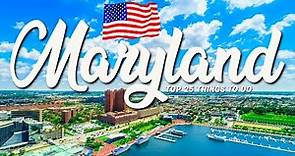 25 BEST Things To Do In Maryland 🇺🇸 USA