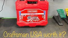 Craftsman 88 Piece Tool Set USA MADE Review/Overview