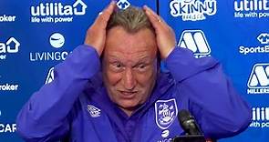 Neil Warnock's first FULL Huddersfield press conference since returning as manager