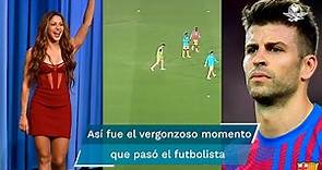 ¡Shakira persigue a Piqué!; en estadio le ponen “Te felicito”
