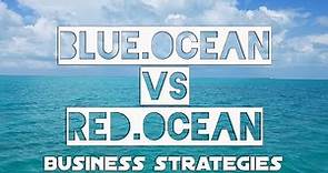 Blue Ocean vs Red Ocean Business Strategies