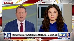 Harvard students walk back egregious anti-Israel statement