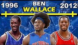 Timeline of BEN WALLACE'S CAREER | Big Ben | Undrafted Hall of Famer | Pistons Legend