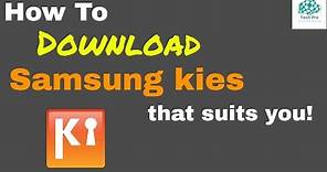 How to Download Samsung Kies