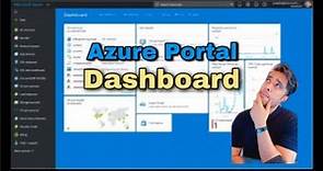 Introduction to Azure Portal | Create your dashboard