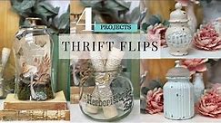 Thrift Flip /Painting Techniques /DIY Upcycling /Thrifted Home Decor /Trash to Treasure
