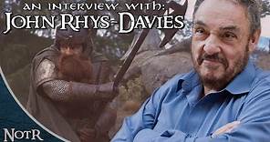 John Rhys-Davies Talks Gimli, The Lord of the Rings, Indiana Jones, and more!