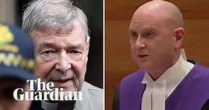 Cardinal George Pell sentenced to six years in prison