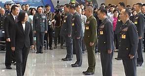 蔡總統出席陸海空軍晉任將官典禮 共26人晉升