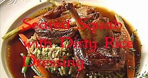 Seared Squab with Dirty Rice Dressing - Anne Kearney - Great Chefs