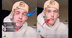 Aaron Carter's last live video afew hours before his death reveals something was not right