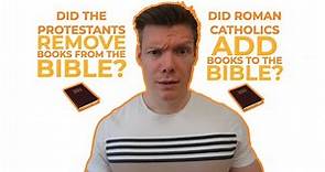 Why do Catholics and Protestants have different books in their Bibles?