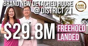 Singapore Landed Property Home Tour | Brand New 3 Storey Detached House | District 21 by Landed7772