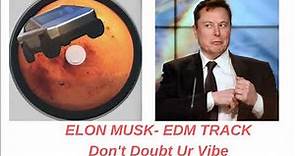 [AUDIO] ELON MUSK releases EDM TRACK – “Don’t Doubt Ur Vibe