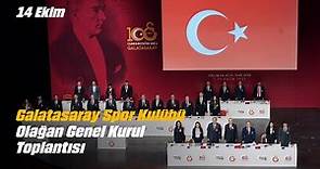 🔴 Galatasaray Spor Kulübü Yıllık Olağan Genel Kurul Toplantısı