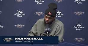 Naji Marshall talks Energy, Sneaky Steal in Win | Pelicans-Kings Postgame Interview 11/22/23