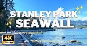 Walk Around ICONIC Stanley Park Seawall | Vancouver Canada