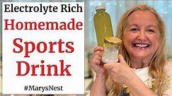 The Easy Way to Make Homemade Electrolyte Drinks and Sports Drinks