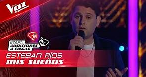 Esteban Ríos - "Mis sueños" - Audiciones a Ciegas - La Voz Argentina 2022