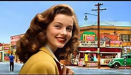 1940s USA - Real Street Scenes of Vintage America - Colorized