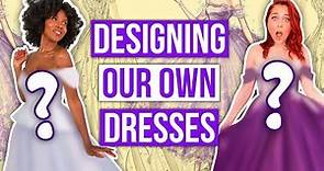 Creating CUSTOM Formal Dresses!