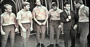 Dick Clark Interviews The Beach Boys - American Bandstand 1964