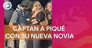 Captan a Gerard Piqué besándose con su nueva novia