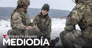 En video: Así fue el estreno militar de la princesa de Gales | Noticias Telemundo