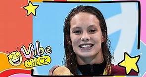 Penny Oleksiak, Olympic champion, talks hidden talents and her fear of open water | CBC Kids News
