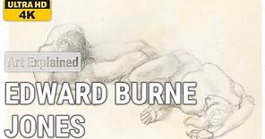 Edward Burne Jones: A collection of 10 artworks with title and year, 48-91 [4K]