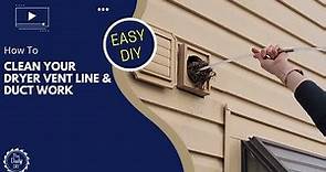 How To Clean Dryer Vent From The Outside Like a Pro