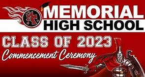 Memorial High School Graduation 2023 - Port Arthur ISD