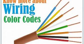 Wiring Color Codes - USA, UK, Europe & Canada Codes, When to Apply