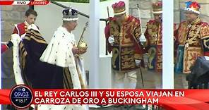 CORONACIÓN DE CARLOS III: Carlos y Camila, ya son los reyes de Inglaterra