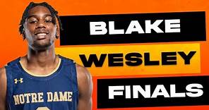 Blake Wesley Season Highlights | Offense & Defense | 2022 NBA Draft