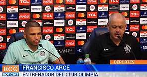 Olimpia vs Flamengo: Palabras del DT Francisco Arce