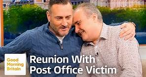Will Mellor’s Emotional Reunion with Post Office Victim | Good Morning Britain