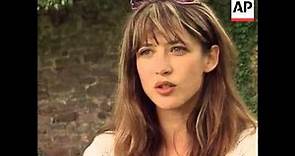 French actress Sophie Marceau takes her first novel to UK literary festival.