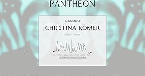 Christina Romer Biography - Economist